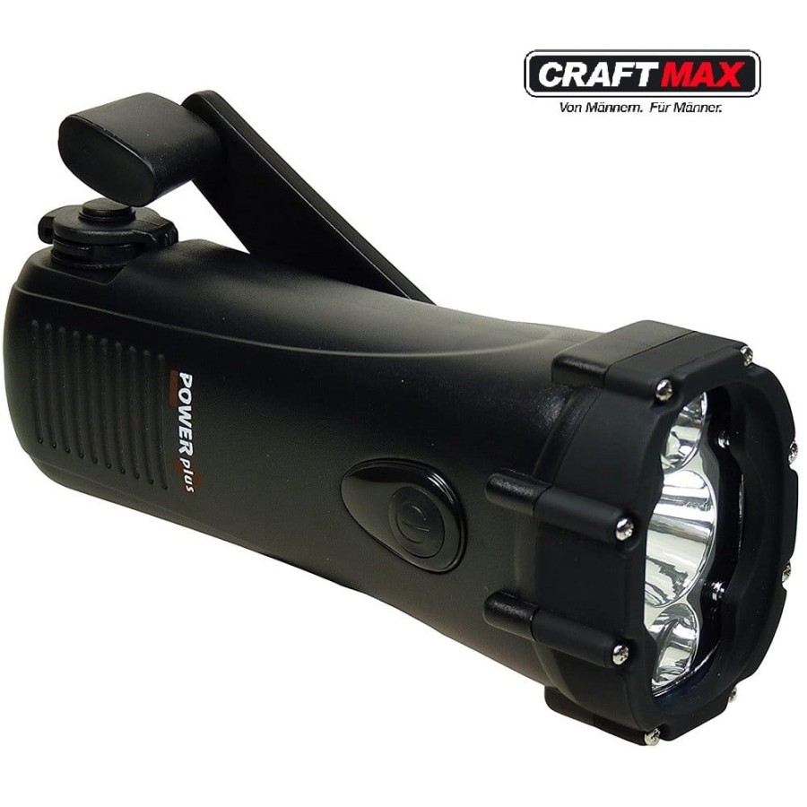 POWERplus_Shark_WasserdichtesDynamoKurbelTaschenlampe_Galerie04