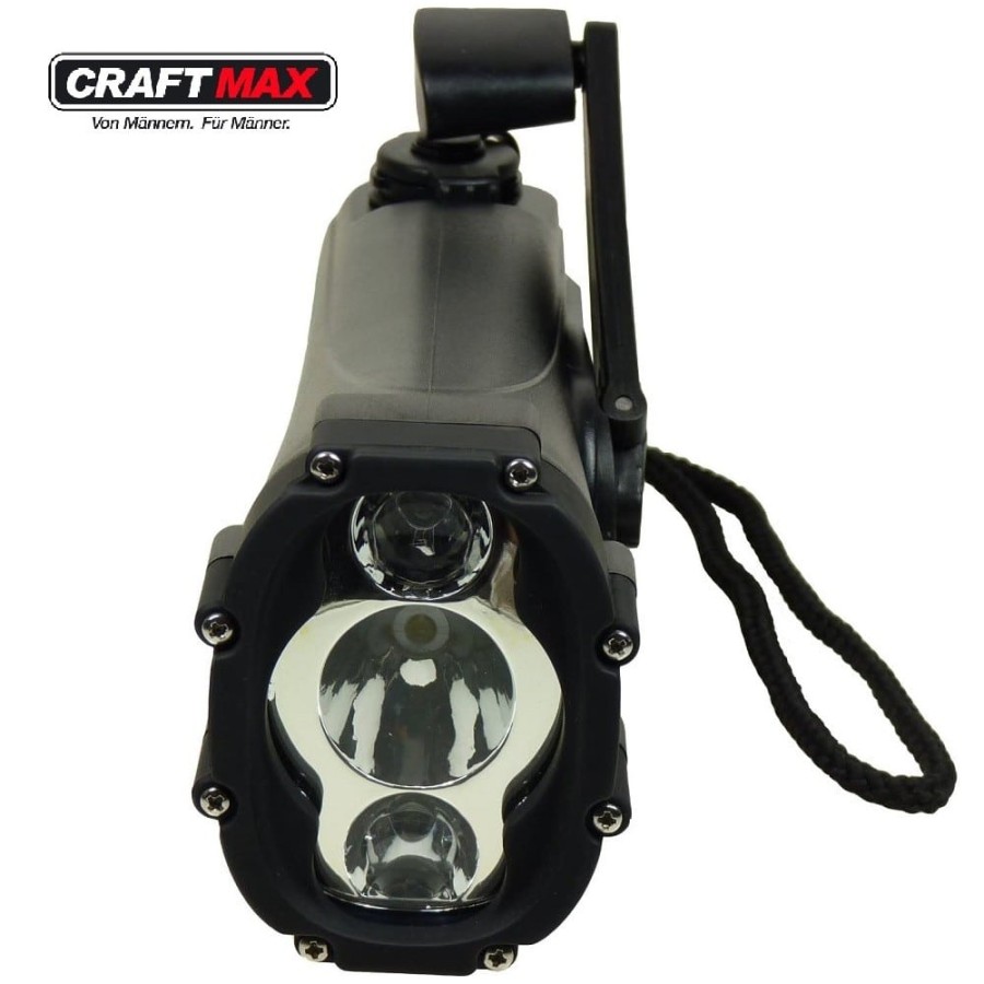 POWERplus_Shark_WasserdichtesDynamoKurbelTaschenlampe_Galerie05