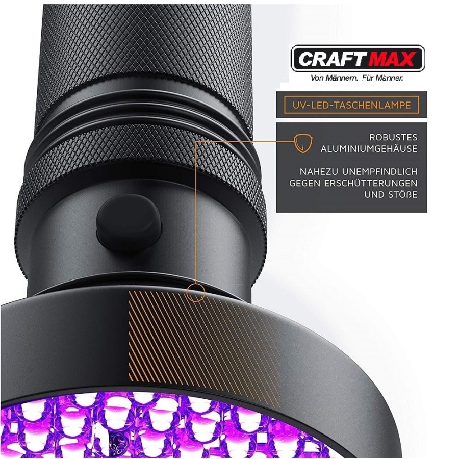 CRAFTMAX-LED-UV-Schwarzlicht-Ultraviolett-Leuchte-mit-100x-LED_Galerie01
