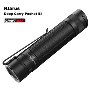 E1 Deep Carry Pocket Light - Taktische Taschenlampe mit 4 Leuchtstufen / Strobe - 1000 Lumen