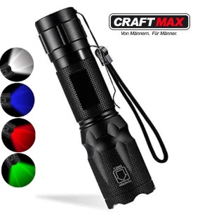 CRAFTMAX-Klarus-FH10-900-Lumen-Collimatorlampe-4-LED-rot-gruen-blau-weiss-Licht-IPX4-Wasserdicht-1