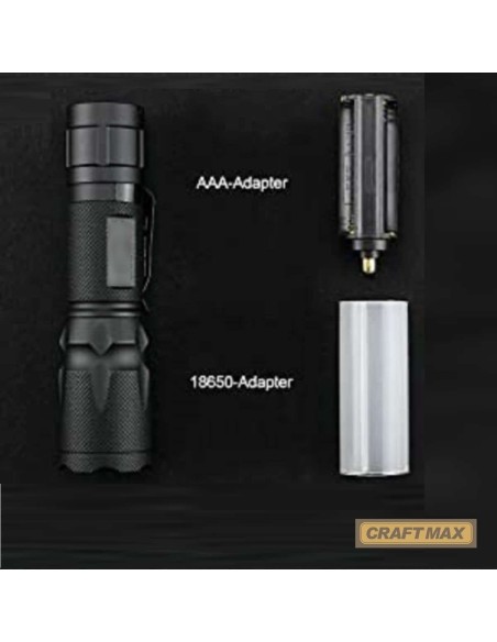CRAFTMAX-Klarus-FH10-900-Lumen-Collimatorlampe-4-LED-rot-gruen-blau-weiss-Licht-IPX4-Wasserdicht-12