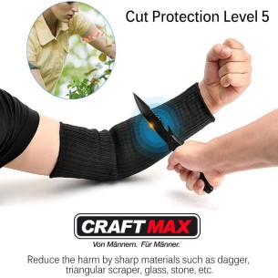 CRAFTMAX-Kevlar-Armschutz-Anti-Schnitt-Schutz_Produkt