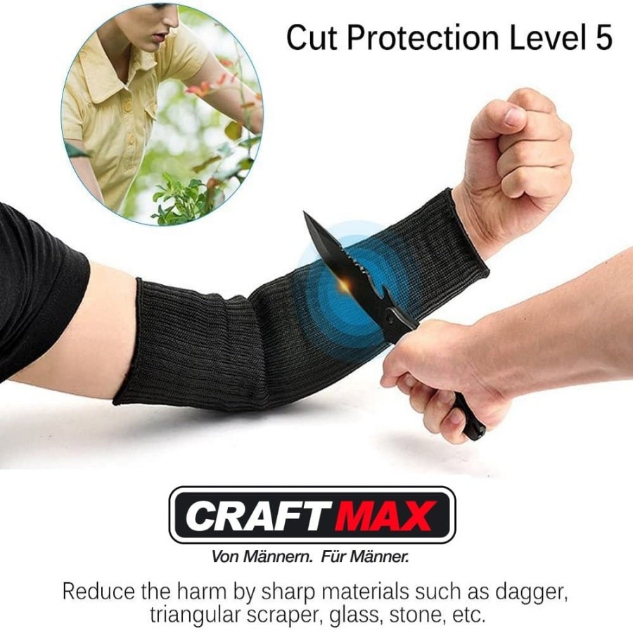 CRAFTMAX-Kevlar-Armschutz-Anti-Schnitt-Schutz_Produkt