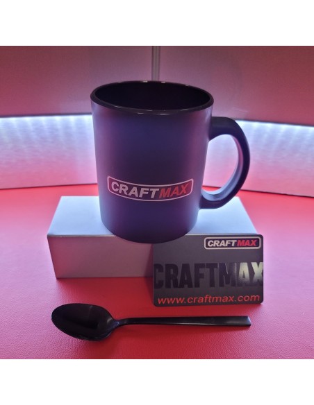 CRAFTMAX-Glashenkel-Becher-Glas-schwarz