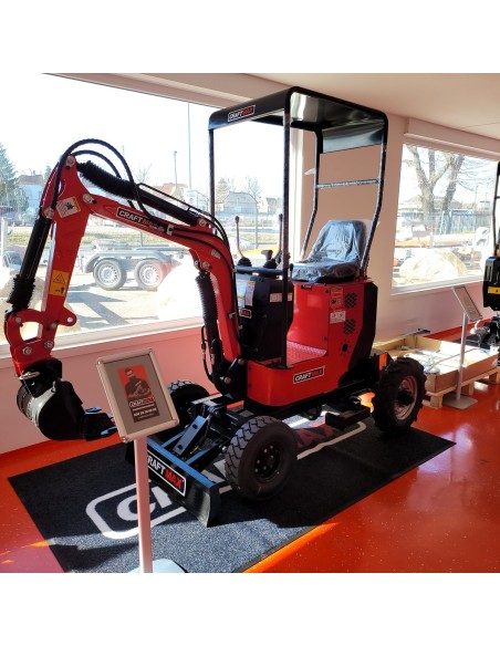 CRAFTMAX-crawler-Mini-Bagger-Excavator-hydraulic-4-Rad-Antrieb-Schreit-Bagger