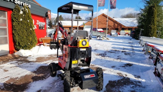 CRAFTMAX-crawler-Mini-Bagger-Excavator-hydraulic-4-Rad-Antrieb-Schreit-Bagger 2