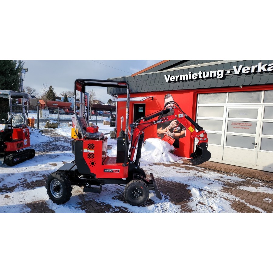 CRAFTMAX-crawler-Mini-Excavator-hydraulic-4-Rad-Antrieb-Schreit-Bagger-17