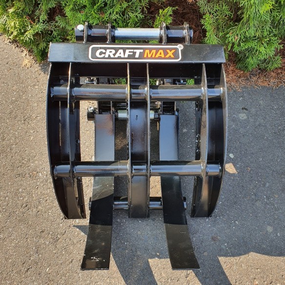 CRAFTMAX-Mini-Bagger-Zubehoer-Greifer-Baumstammheber-1