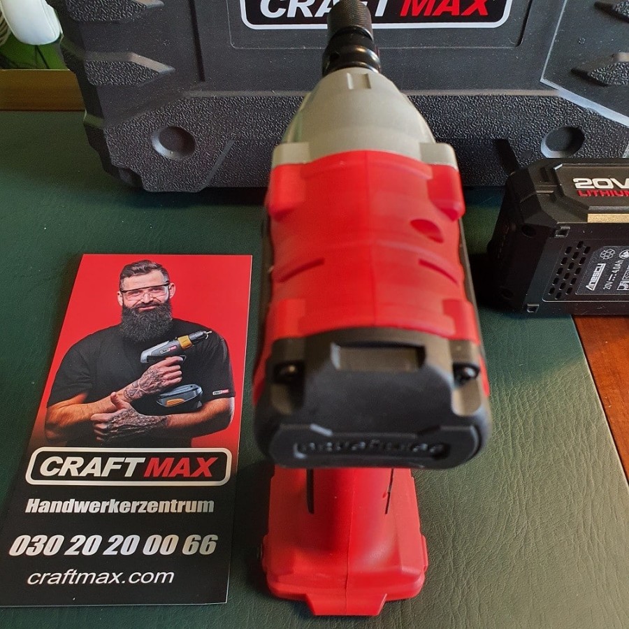 CRAFTMAX-Akku-Schlagschrauber-400-Nm-Akku-Ladegeraet-Koffer-4