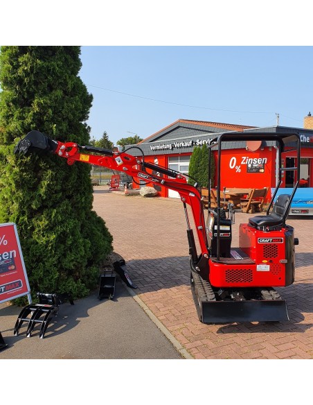 CRAFTMAX-Mini-Bagger-850hydraulic-1300-kg-Ausbrechkraft-560-kg-Reisskraft-8