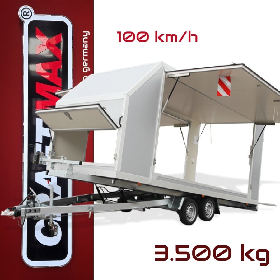 CRAFTMAX-3500-Autotransporter-mit-Kofferaufbau-100kmh