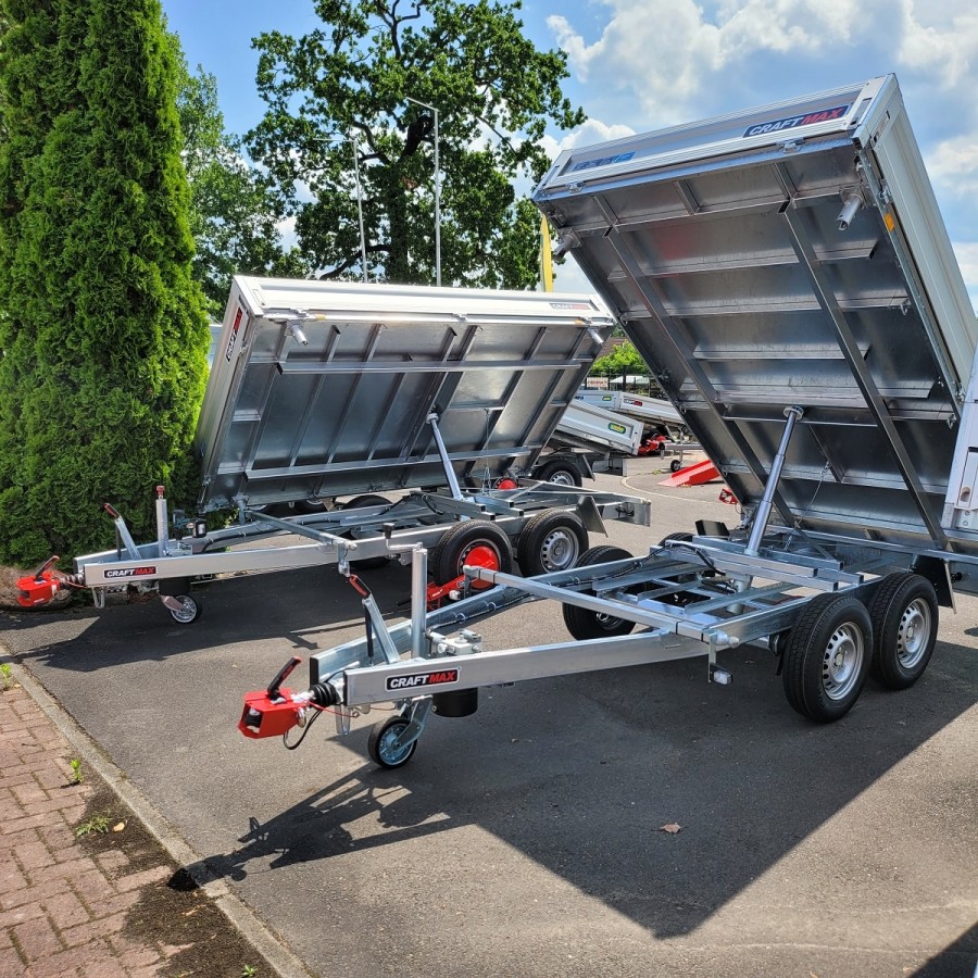 CRAFTMAX-BOSS-Dreiseitenkipper-2.600Kg-ALU-Bordwaende-Stahlboden-pumpless-Hydraulik-Akku-Schrauber-306x175x30cm-1