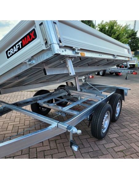 CRAFTMAX-BOSS-Dreiseitenkipper-2.600Kg-ALU-Bordwaende-Stahlboden-pumpless-Hydraulik-Akku-Schrauber-306x175x30cm-10