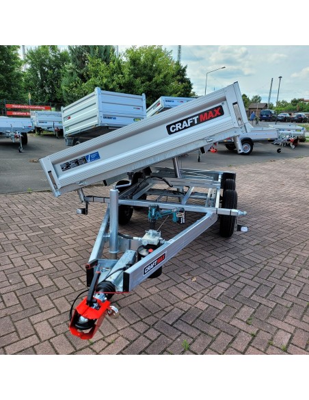 CRAFTMAX-BOSS-Dreiseitenkipper-2.600Kg-ALU-Bordwaende-Stahlboden-pumpless-Hydraulik-Akku-Schrauber-306x175x30cm-9