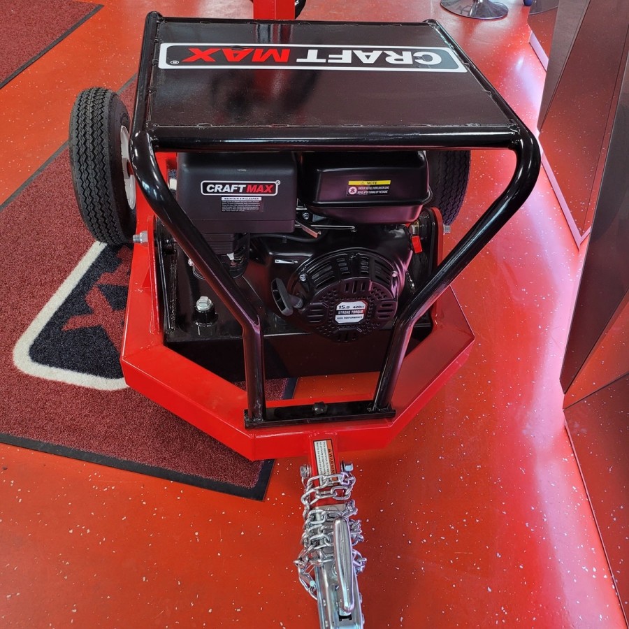 CRAFTMAX-Hydraulischer-Erdbohrer-Pendelbohrer-135-PS-BriggsStratton-Benzinmotor-5-Bohrer-Gewerbequalitaet-18