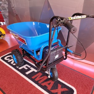 CRAFTMAX-blueworks-Elektrische-Schubkarre-48V-500W-Zuladung-230Kg-1 2