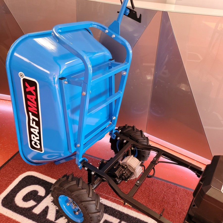 CRAFTMAX-blueworks-Elektrische-Schubkarre-48V-500W-Zuladung-230Kg-6