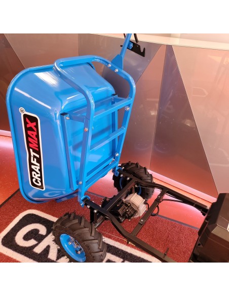 CRAFTMAX-blueworks-Elektrische-Schubkarre-48V-500W-Zuladung-230Kg-6