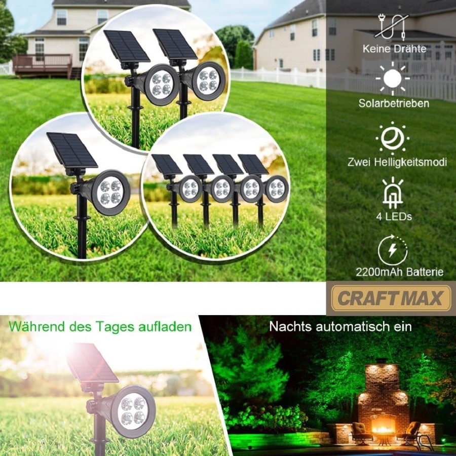 CRAFTMAX-SOLAR-green-LED-Gartenfluter