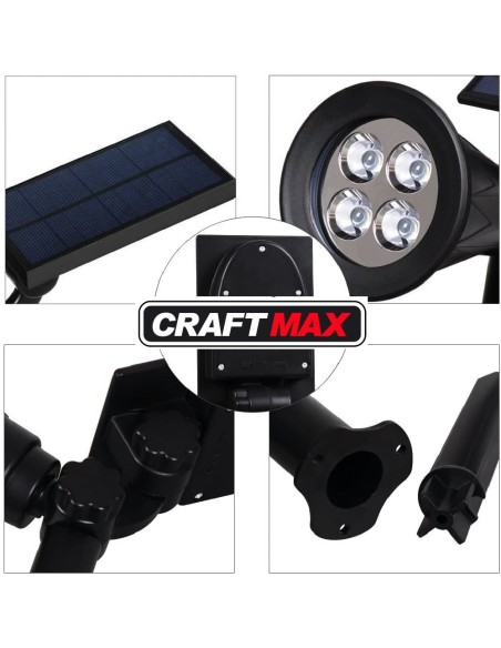 CRAFTMAX-SOLAR-green-LED-Gartenleuchte-Detail1