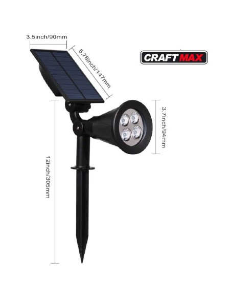 CRAFTMAX-SOLAR-green-LED-Gartenleuchte-Masse