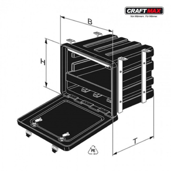 CRAFTMAX-Kunststoffstaukasten-PE-schwarz-fuer-den-Unterbau-Typ1