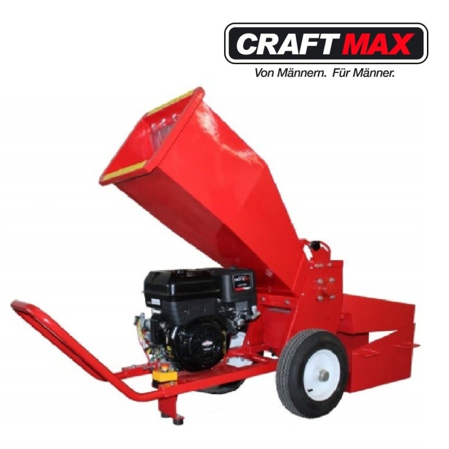 CRAFTMAX-POWER-9000-Haecksler-Schredder-Weich-Hartholz-135-PS