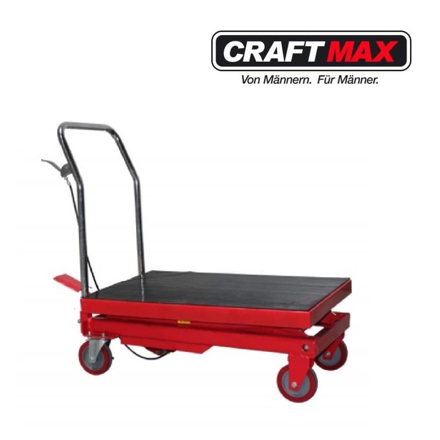 CRAFTMAX-fahrbarer-Hydraulischer-Werkstattwagen-bis-750kg