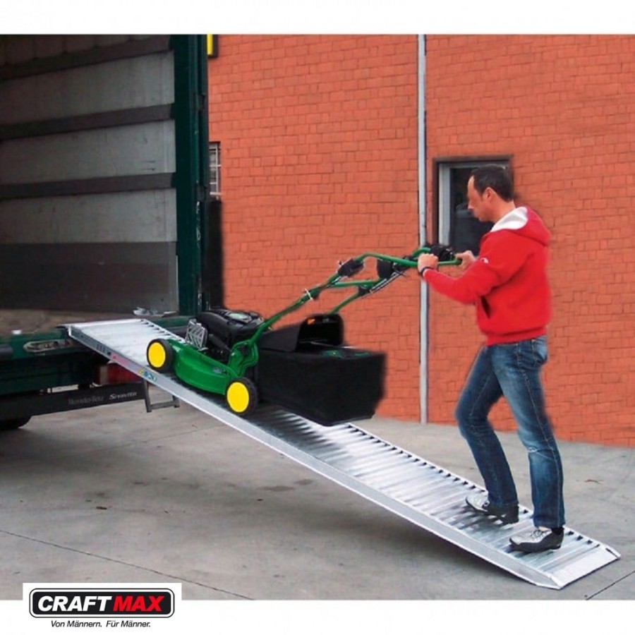 CRAFTMAX-ALURAMP-carrier-ALU-Verladerampe-Laenge-287cm-Breite-100cm-max.Traglast-550Kg