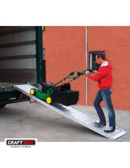 CRAFTMAX-ALURAMP-carrier-ALU-Verladerampe-Laenge-287cm-Breite-100cm-max.Traglast-550Kg