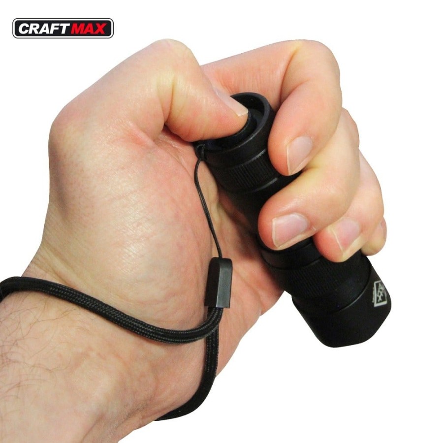 CRAFTMAX-Alarm-Anlage-Taschenlampe-PRO-ALARM-Leuchtkraft-300lm