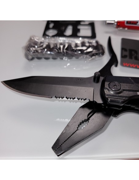 CRAFTMAX-Berggeist-Multi-Tool-Survival-Taschenmesser-Set-Edelstahl-Klappmesser-Zange-EDC-Kreditkartenmesser-3
