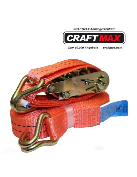 CRAFTMAX-belt-200-red-Zurrgurt-6m-x-35cm-Profi-Haken-Ratsche-Spitzhaken-2000-daN-10