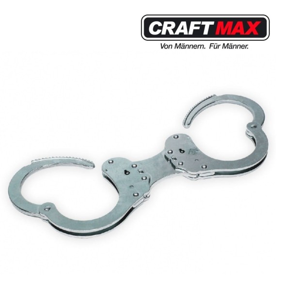 Handschelle-Rigid-Double-Lock-2-Schluessel-Edelstahl