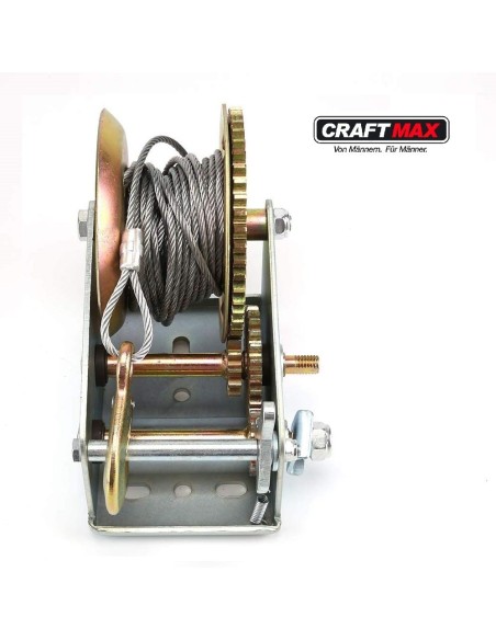 CRAFTMAX-Seilwinde-mechanisch-1.500-Kg-Zuglast-inkl.-10m