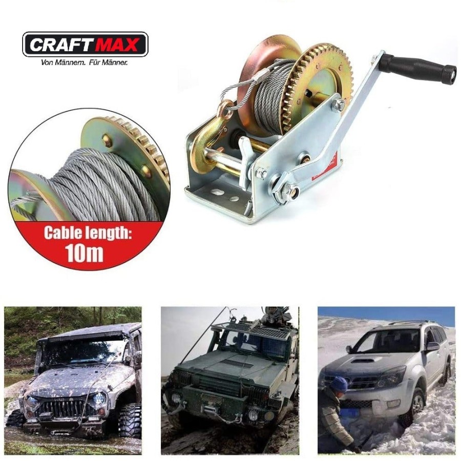 CRAFTMAX-Seilwinde-mechanisch-1.500-Kg-Zuglast-Offroad