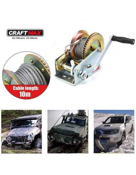 CRAFTMAX-Seilwinde-mechanisch-1.500-Kg-Zuglast-Offroad