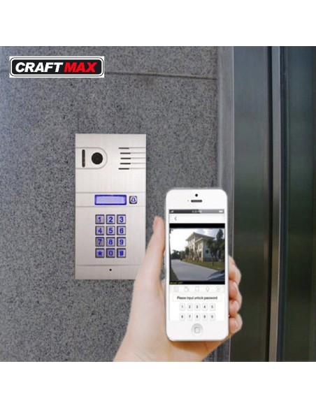 CRAFTMAX-Video-Tuersprechanlage-im-edlen-Alu-Gehaeuse-W-Lan-Smartphone-App-1