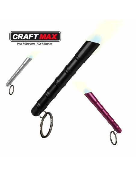 CRAFTMAX-light-defender-Kubotan-LED-Taschenlampe-verschiedene-Farben