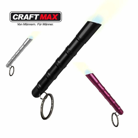 CRAFTMAX-light-defender-Kubotan-LED-Taschenlampe-verschiedene-Farben