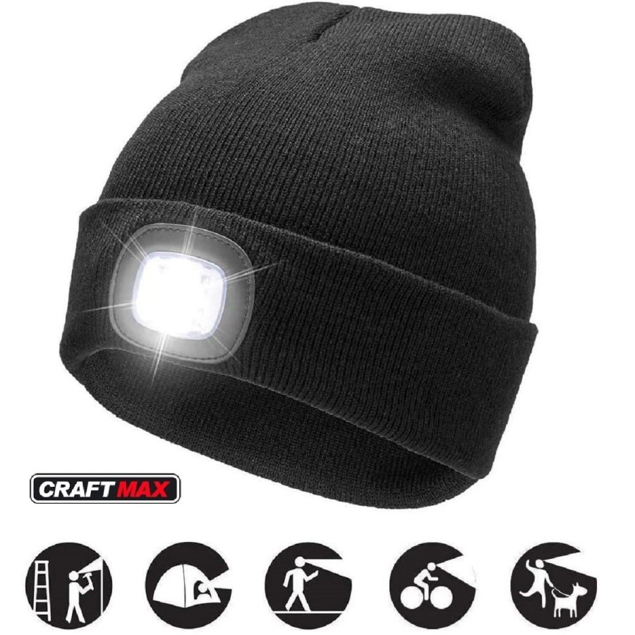 CRAFTMAX-beanie-bap-Warme-Wintermuetze-mit-integriertem-4fach-LED-Strahler-black