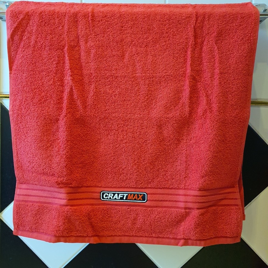 CRAFTMAX-Handtuch-Baumwolle-rot-50x100cm-4