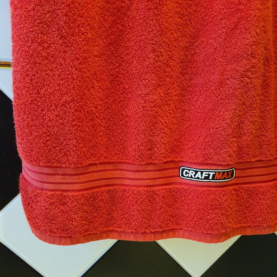CRAFTMAX-Badehandtuch-Baumwolle-rot-135x70cm-1