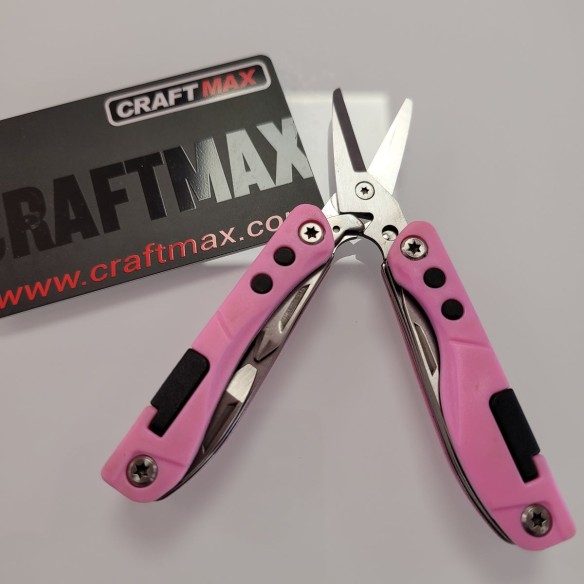 CRAFTMAX-pink-lady-compact-Multitool-Taschenmesser-Schere-3