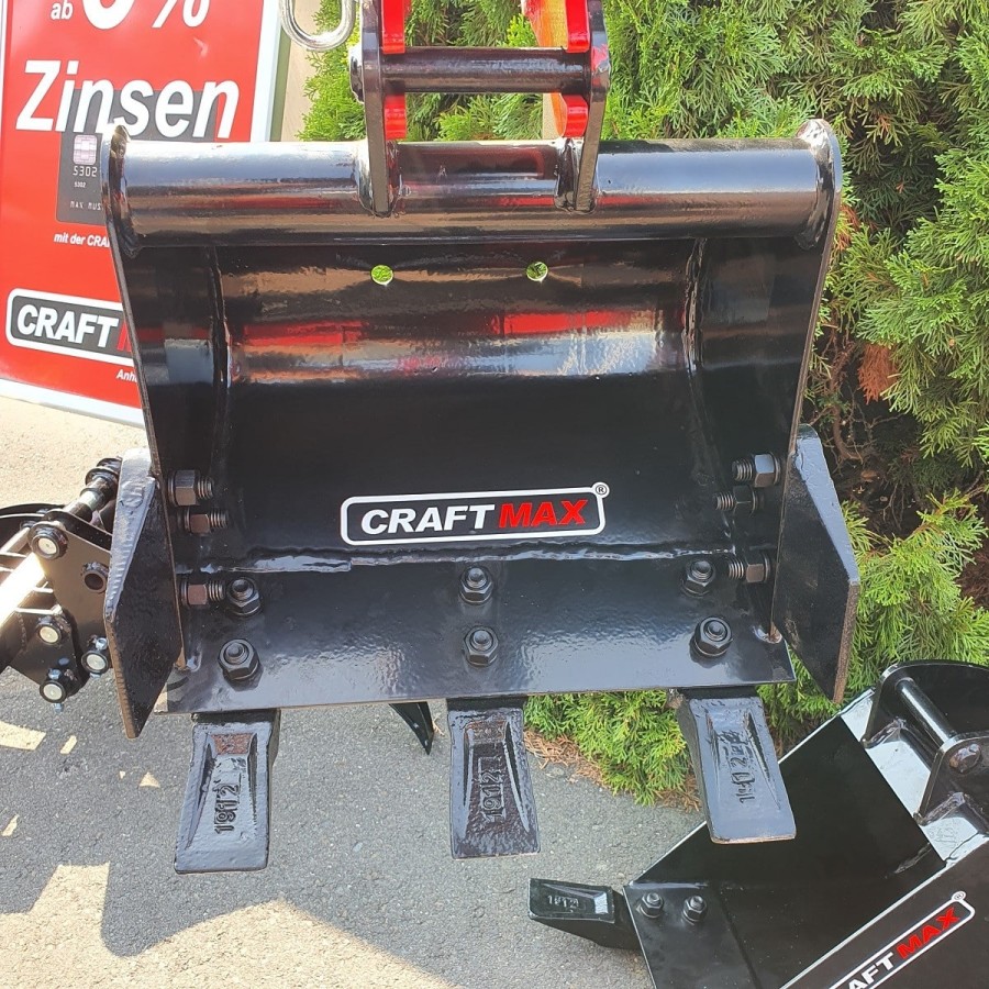 CRAFTMAX-Mini-Bagger-Zubehoer-Baggerschaufel-340x530x400mm-1
