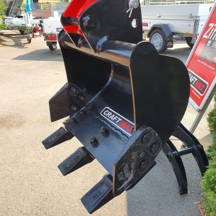 CRAFTMAX-Mini-Bagger-Zubehoer-Baggerschaufel-340x530x400mm-1 2