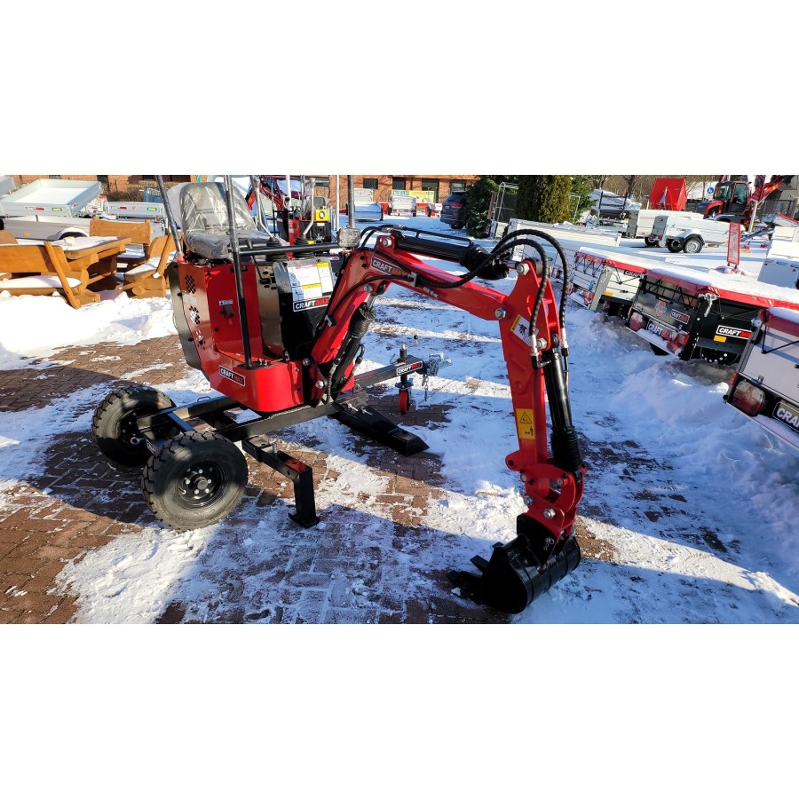 CRAFTMAX-spider-Mini-2-Rad-Schreitbagger-360°-Schwenkradius-BriggsStratton-Benzinmotor-4
