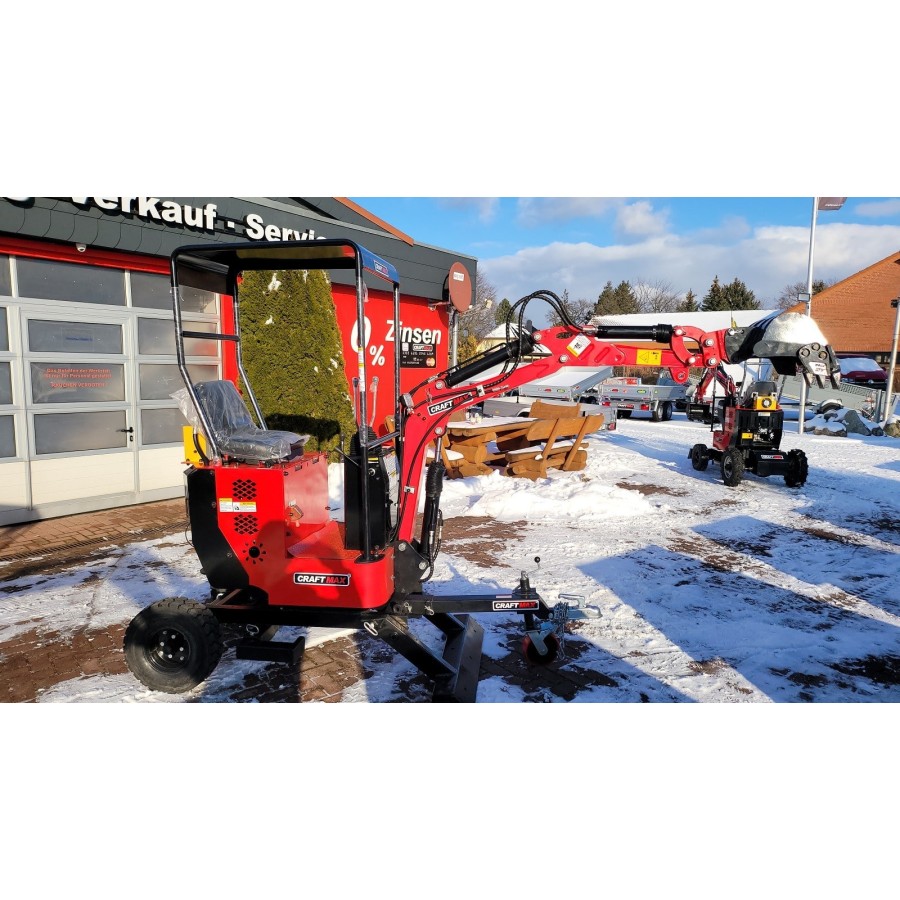 CRAFTMAX-spider-Mini-2-Rad-Schreitbagger-360°-Schwenkradius-BriggsStratton-Benzinmotor-13
