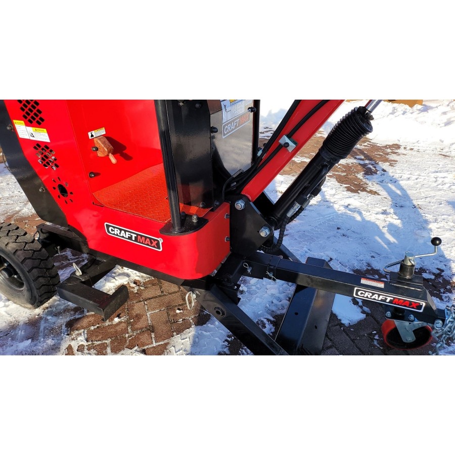 CRAFTMAX-spider-Mini-2-Rad-Schreitbagger-360°-Schwenkradius-BriggsStratton-Benzinmotor-11
